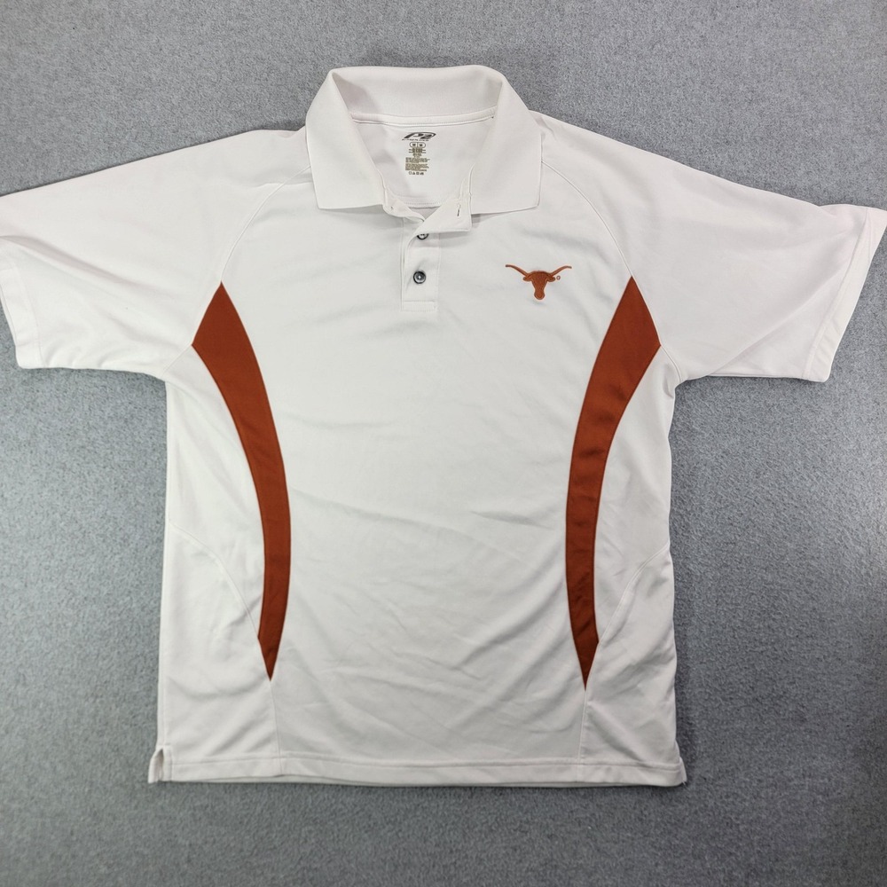 Texas Longhorns Shirt Mens M White NCAA Football P2 By Pro Player Vietnam